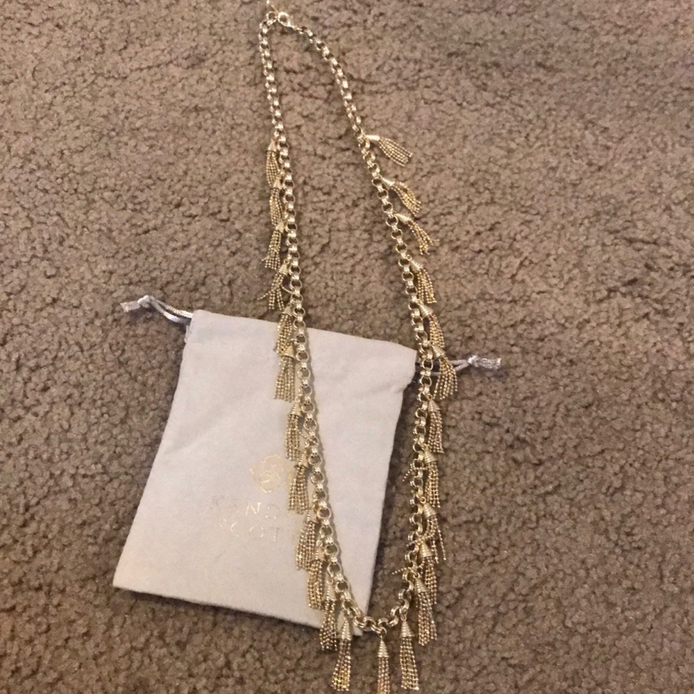 Limited edition Kendra tassel necklace